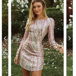 Gorgeous sequined dress